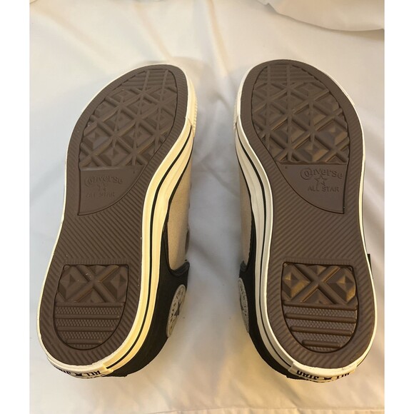 Converse CTAS High Street Papyrus/Black Unisex Mid Top Sneakers Men Sz 10 - Picture 6 of 7